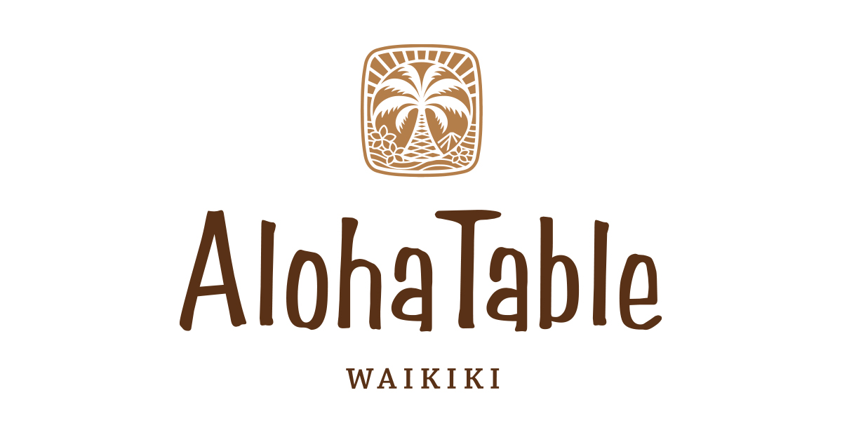 ALOHA TABLE Hawaiian Bar